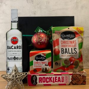 bacardi white rum gift hamper