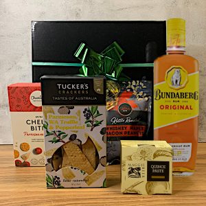 gourmet bundaberg rum gift hamper gold coast