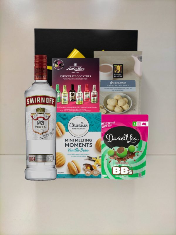 Smirnoff vodka chocolate gift pack