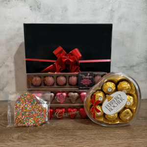 valentine's day chocolate gift hamper gold coast